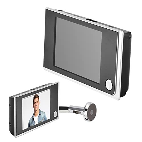 Mini HD Digital Peephole Viewer Doorbell Security Camera - 3.5" Indoor LCD Scree gallery
