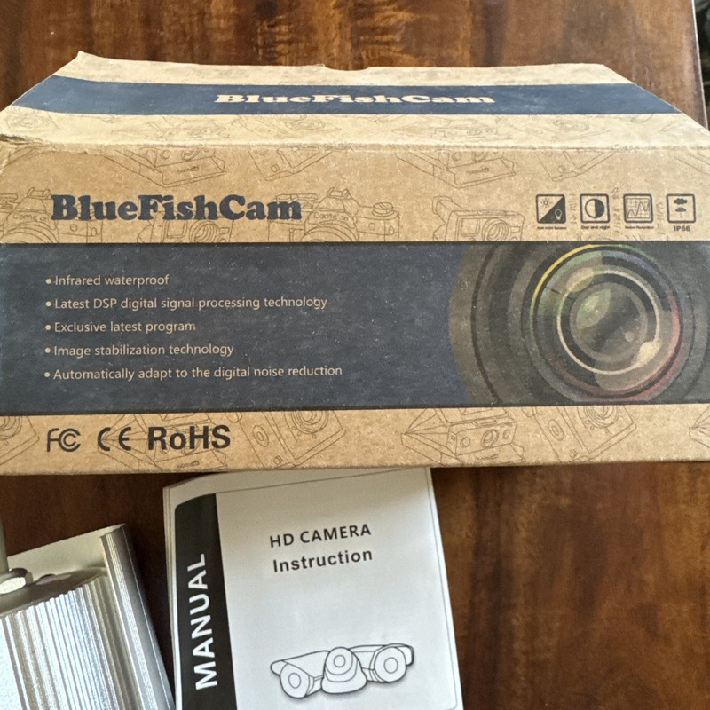 New BlueFishCam HD Security Camera open box gallery