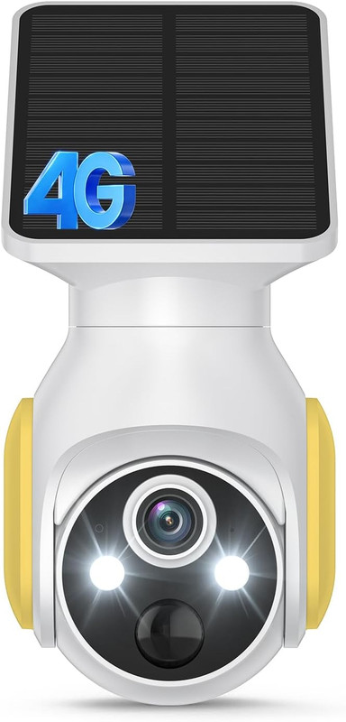 1080P Security Camera Wireless with Solar Panel, AI Human Detection, 2-Way Audio gallery