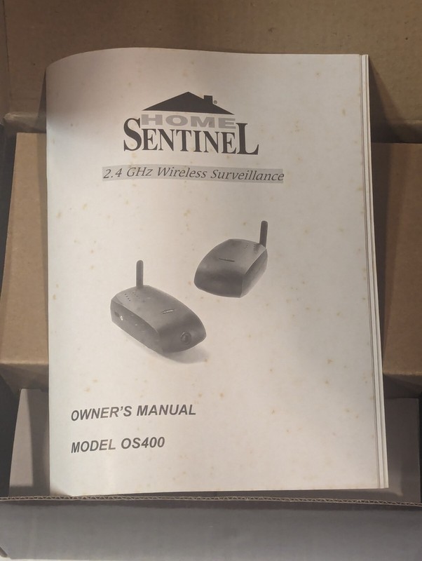 Home Sentinel Color Wireless 2 4 Ghz Security Camera& Reciever gallery