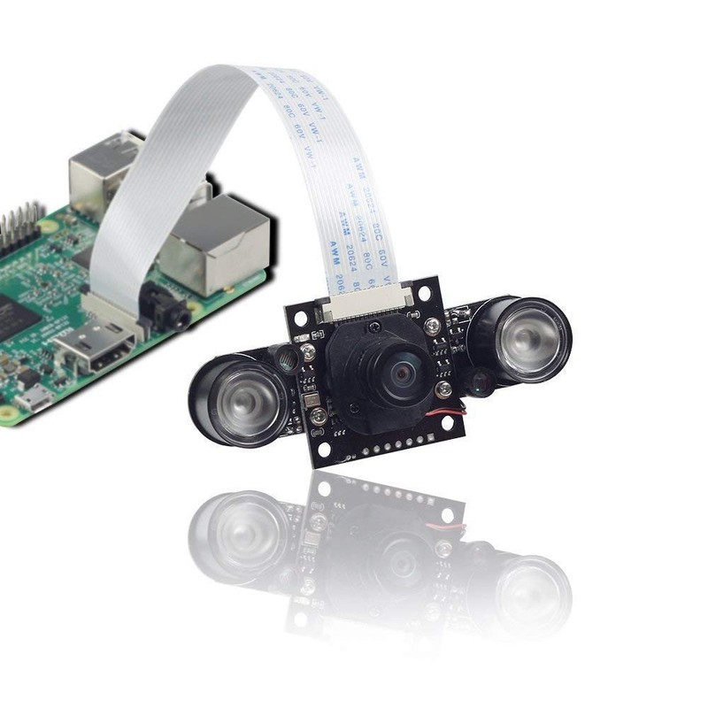 Day-Night Vision Raspberry Pi Camera, IR-Cut Switching, Low Light 5MP 1080P gallery