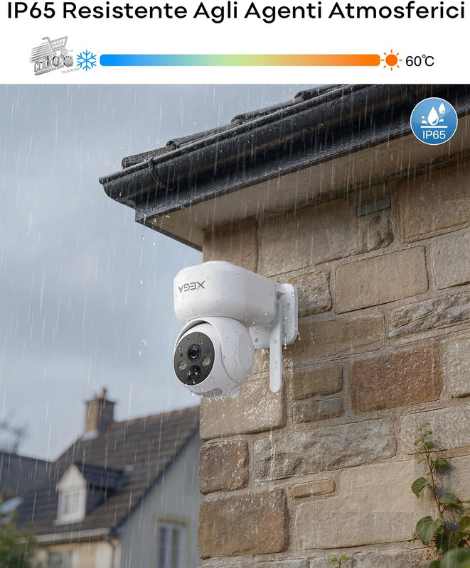 4G LTE Indoor Camera With Sim / 7800Mah Wireless Battery, 360° PTZ Camera gallery