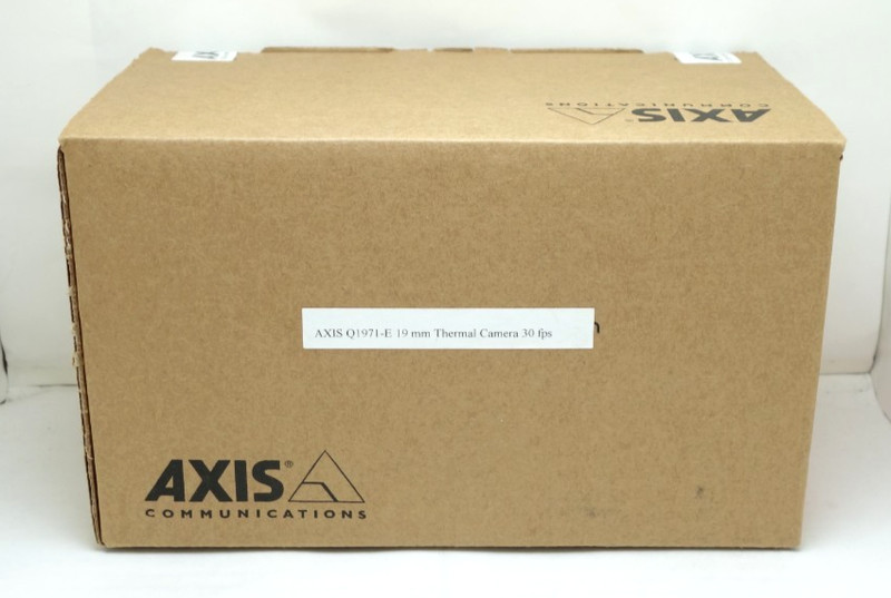 New Axis Q1971-E 19MM Lens 02149-001 30fps IP Network PoE Thermal Bullet Camera