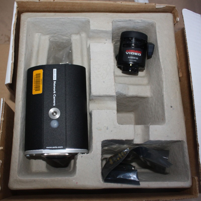 AXIS 2420 PAL 0127-001-01 ADEMCO VIDEO ALD3V813S Surveillance Camera & Lens NEW gallery