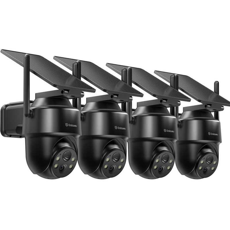 2K Security Cameras Wireless Outdoor-360° PTZ Cameras for Home Security with …