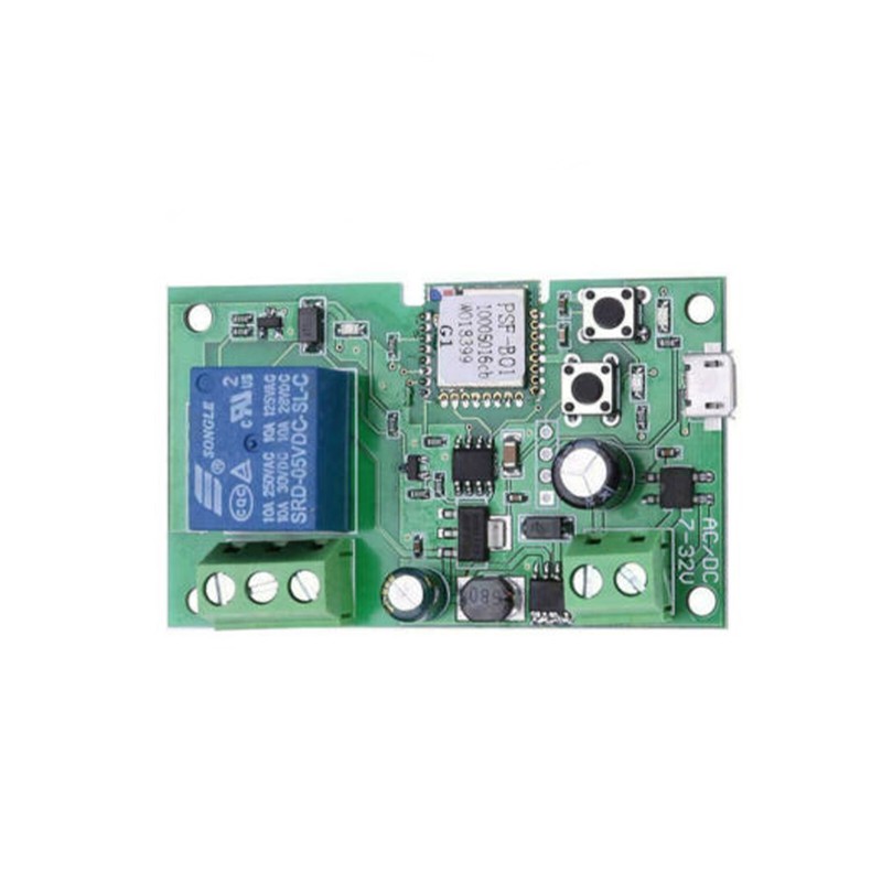 1pc DC5V-32V APP Remote Control WIFI Smart Switch Inching/Self-Locking Module