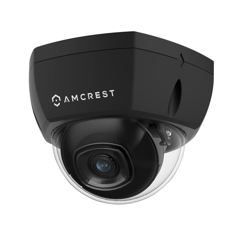 4K Outdoor POE IP , UltraHD 8MP , IK10 Vandal Resistant Dome, 2.8mm Lens, IP6…