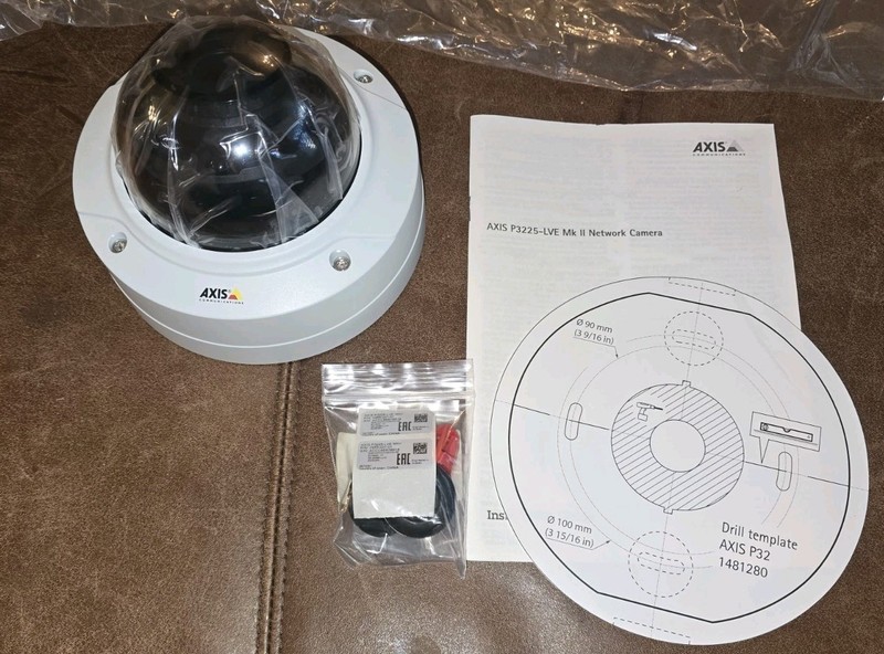 AXIS P3225-LVE MKII Network Dome Camera Security New- No Box gallery