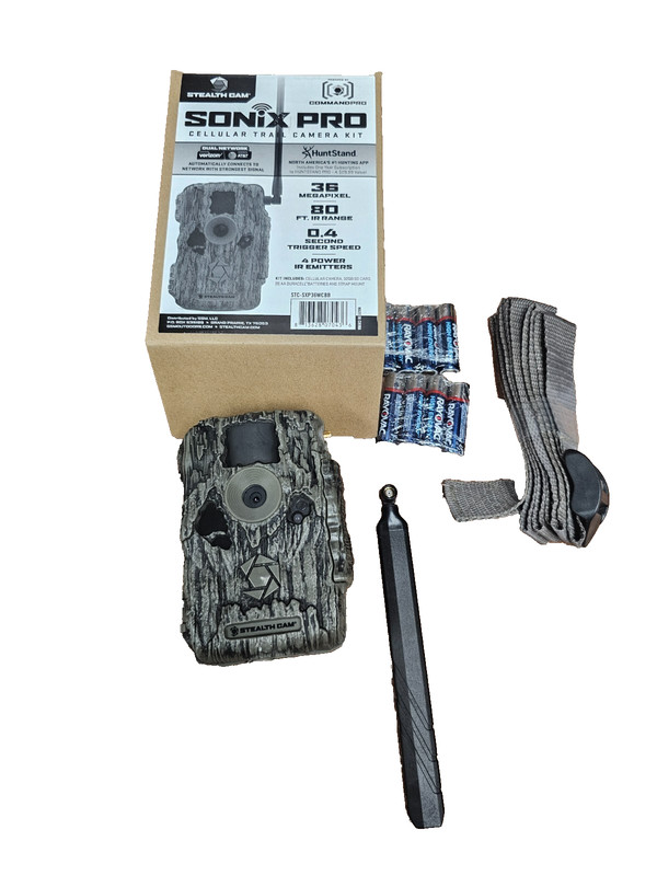 Stealth Cam Sonix Pro Wireless Cellular Trail Camera Kit (Missing SD Card) gallery