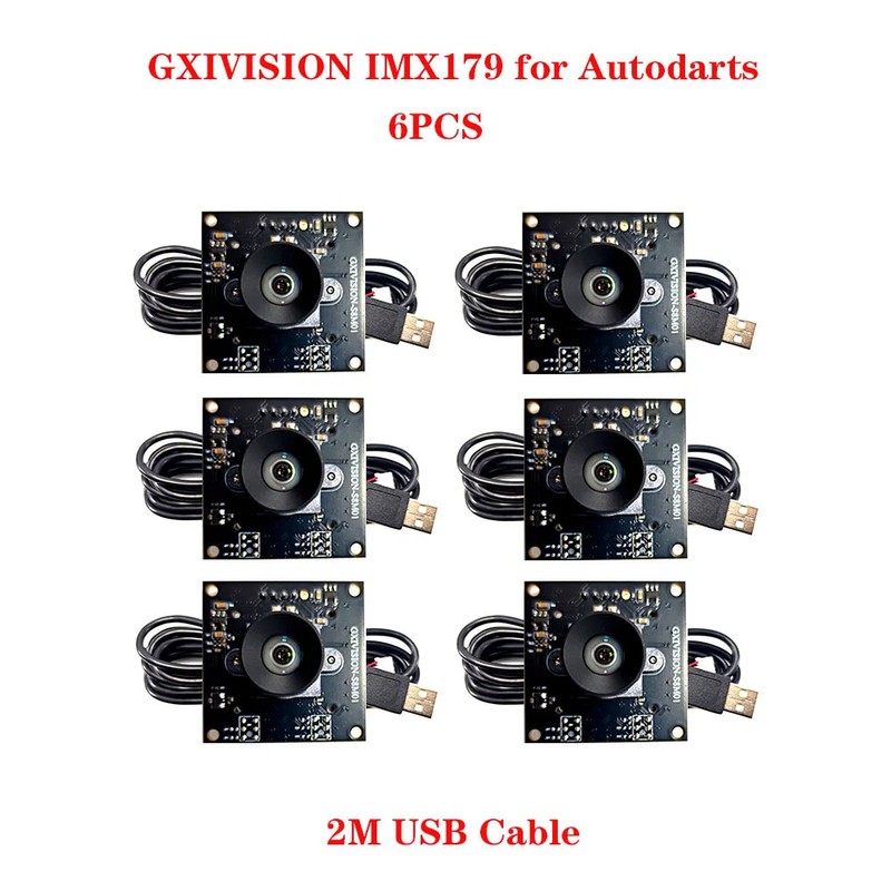 Autodarts IMX179 GXIVISION Camera Module 30fps 8MP Accuracy Over 99% Lot gallery