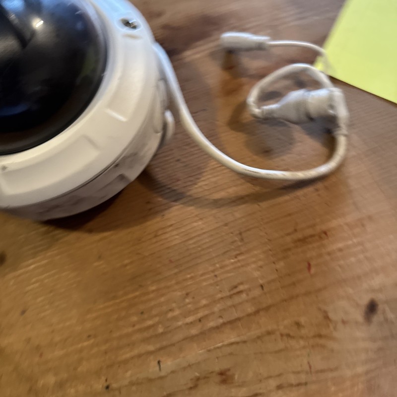 IP Security Dome Camera White Tested & Working HNC304-VDZ Nice gallery