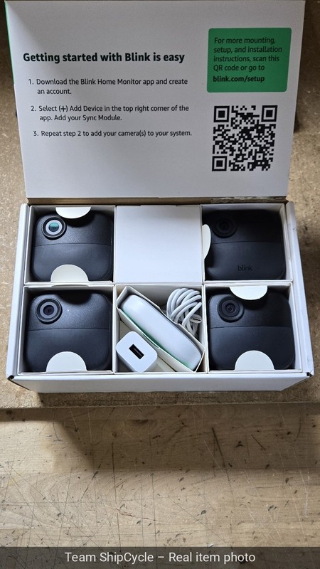 Blink Outdoor 4 XR Wireless Smart 1080p Security Camera with Two Year Ba G2U gallery