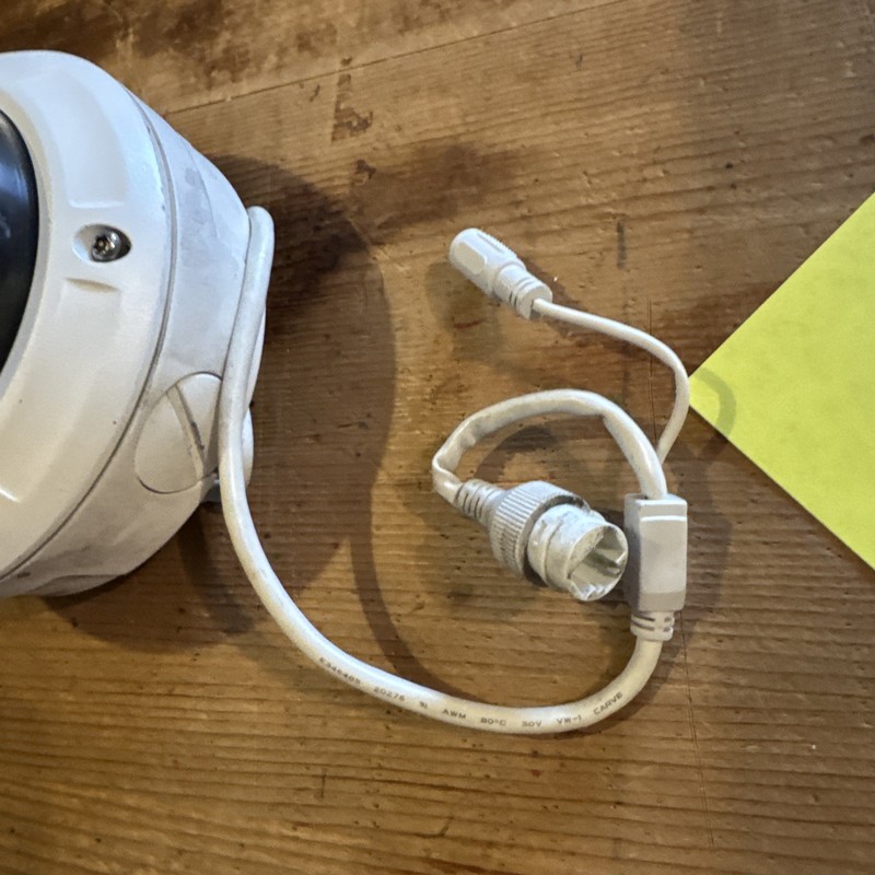 IP Security Dome Camera White Tested & Working HNC304-VDZ Nice gallery