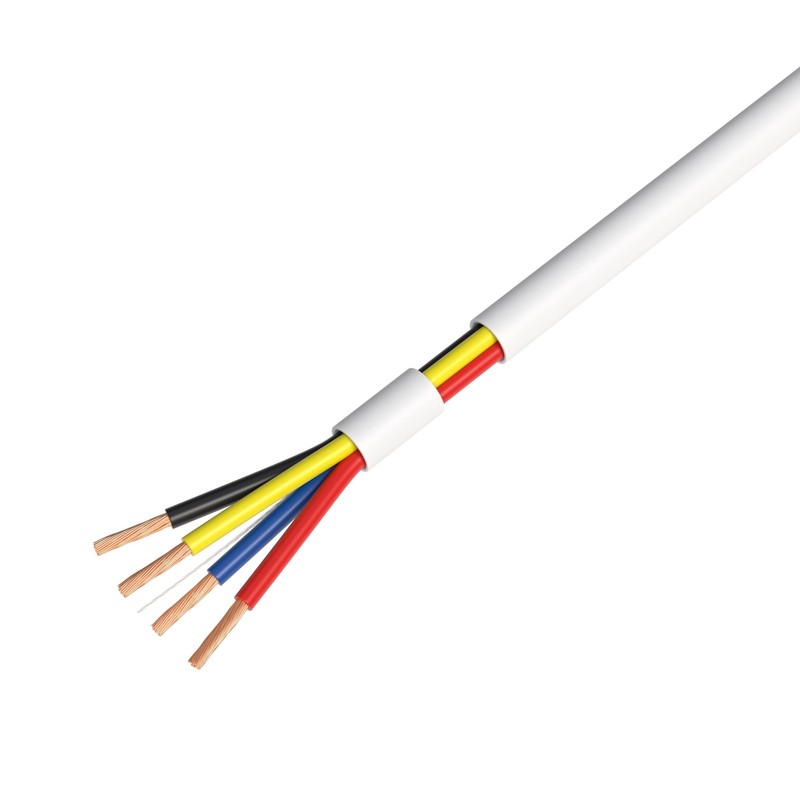 Cables Direct Online 500ft Stranded 22/4 Alarm CCA Cable for Low 500FT, White gallery