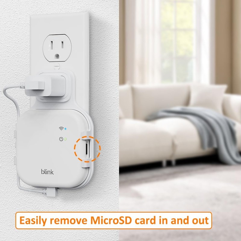 All-New Mount Compatible with Blink Sync Module XR | Wall Outlet Holder Mount... gallery