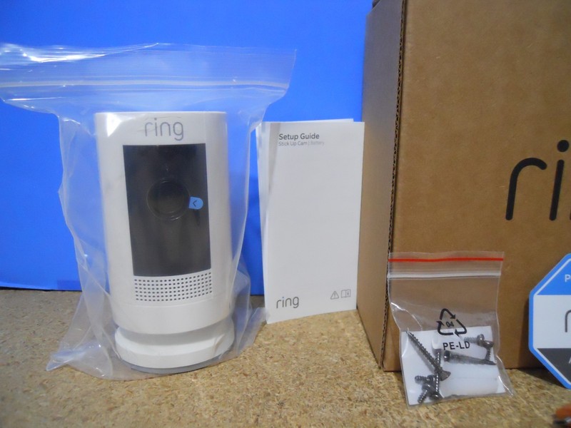Ring Stick Up Cam Battery Weather-Resistant Outdoor Camera 3rd Gen, Certified gallery