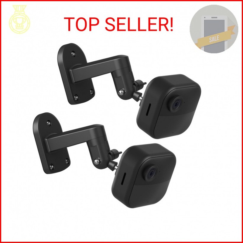 2 Pack 360 Degree Adjustable Adhesive Mount for All-New Blink Outdoor (4th Gen,3