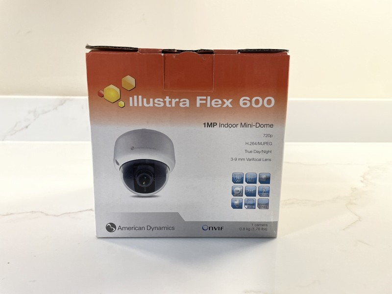 Illustra Flex 600 1MP Indoor Mini-Dome