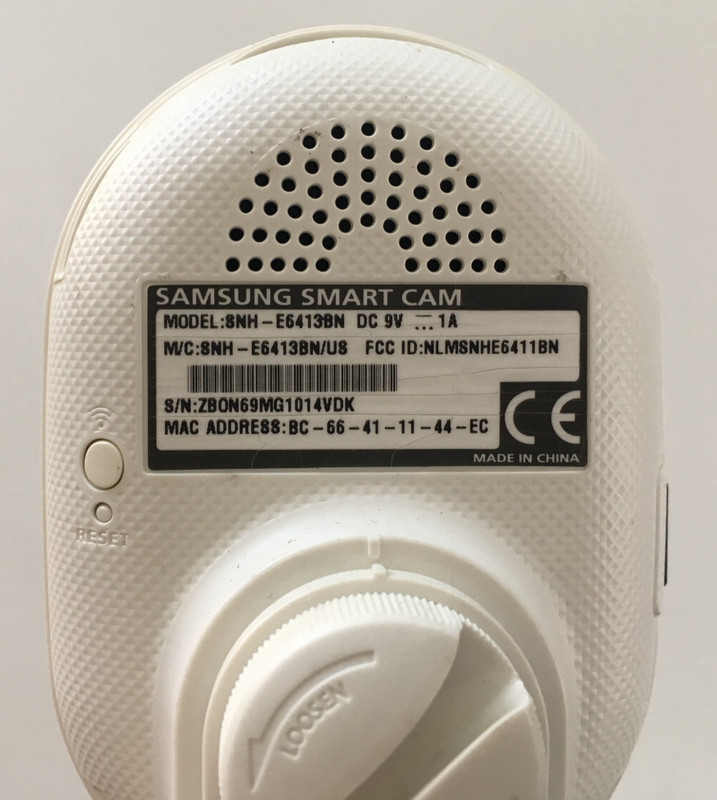 Samsung Smart Cam 8NH-E6413BN Camera (No Power Cord) gallery