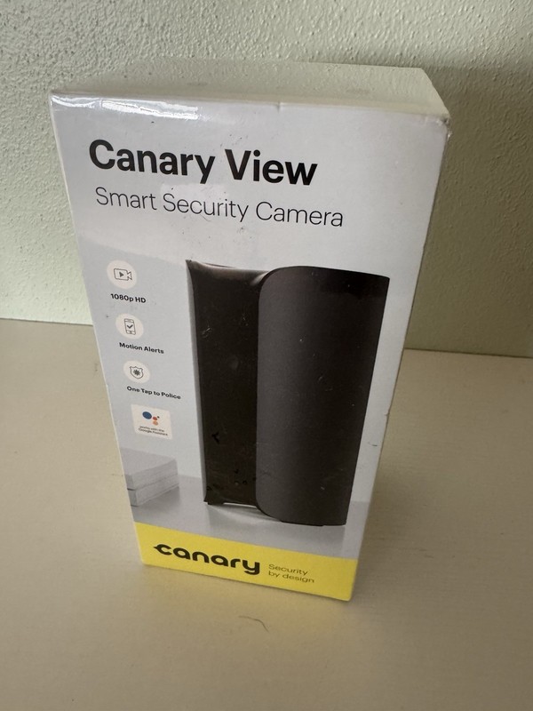 Canary View Smart Security Camera 1080p HD Motion Alerts – New Sealed
