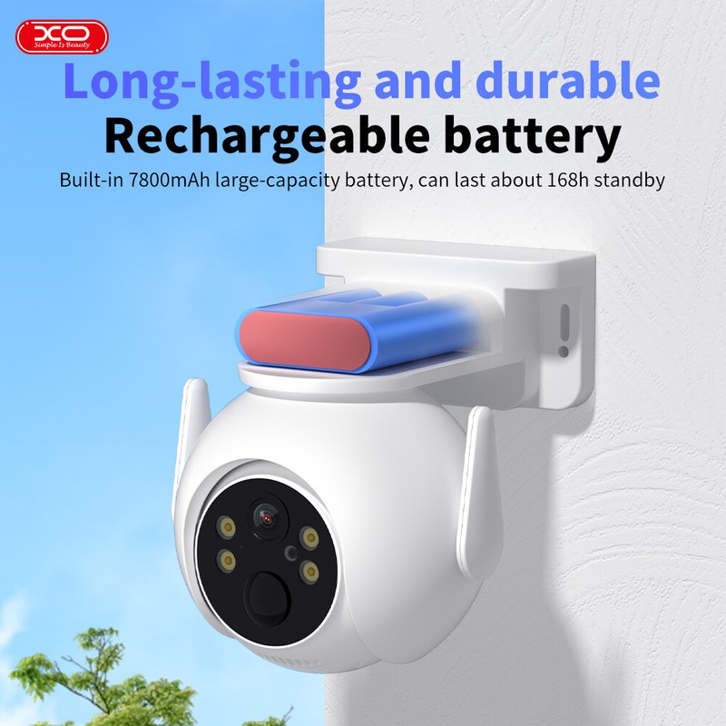 2.3K Security Cameras Wireless Outdoor Solar Powered Camera for Home 360° View gallery