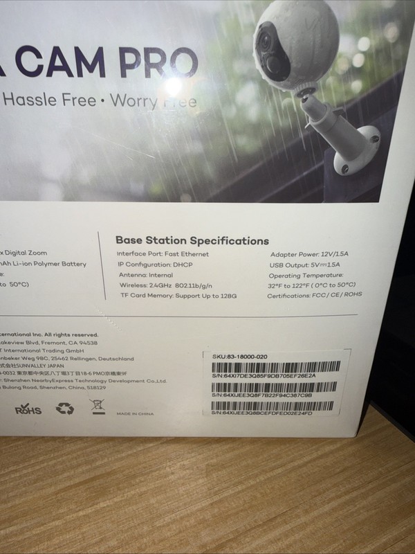 VAVA Cam Pro Wireless Security System + Extra Camera HD1080p Full HD Sealed NEW gallery