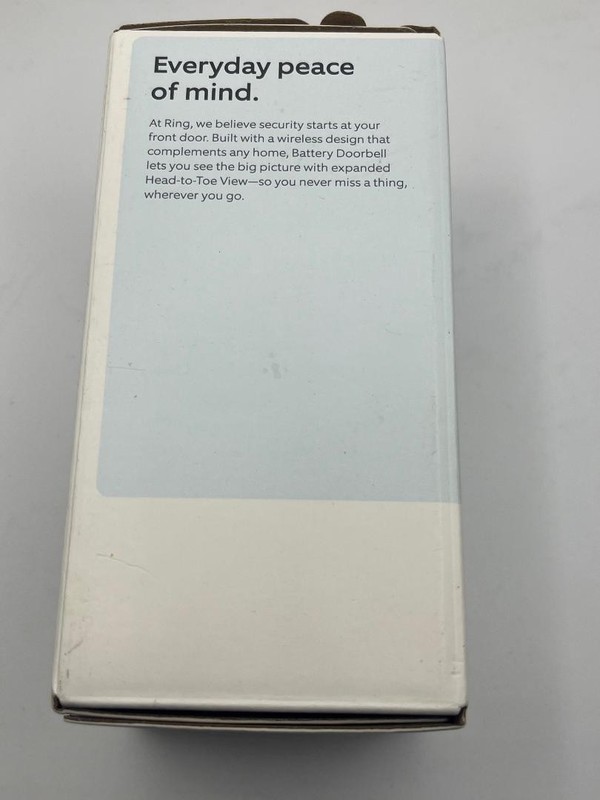 New- Sealed Ring Battery Doorbell HD Video Wireless Design Satin Nickel Color gallery