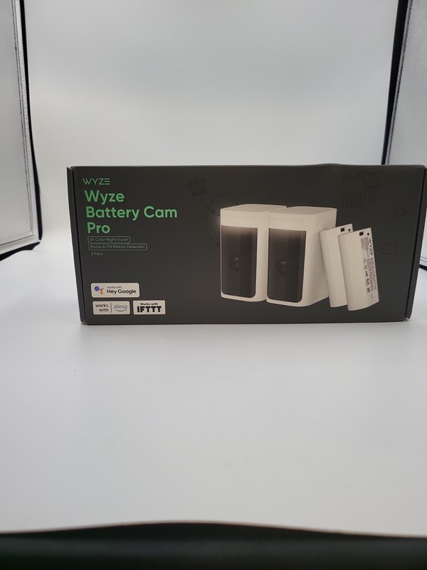 Wyze Battery Cam Pro 2-Pack - 2K HDR Wireless Cameras w/ Mounts gallery