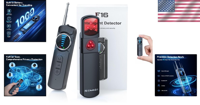 AI Chip Hidden Camera Detector | 6 Modes Anti-Spy Finder gallery