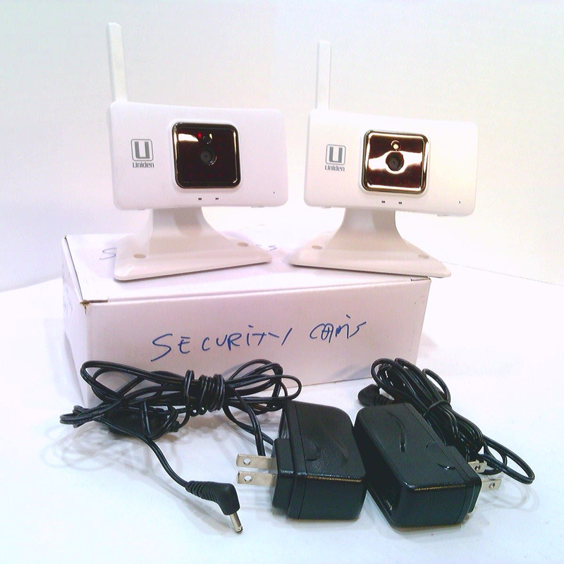 ✅ UNIDEN~AppCam21~Indoor~Wireless~Surveillance Cameras~Lot of 2