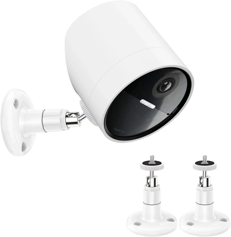 2 Pack Wall Mount Compatible with SimpliSafe Outdoor Security Camera, 360°