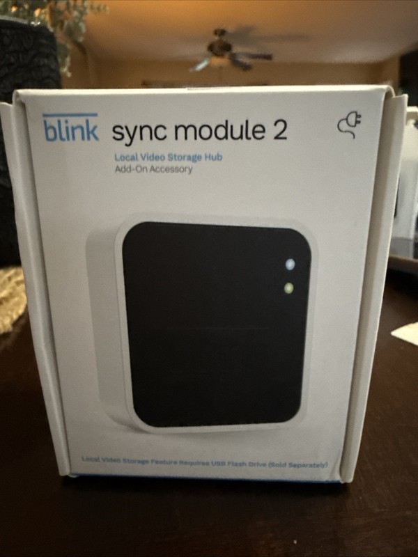 SEALED NEW Blink Sync Module 2 Add-on Smart Security Camera System BSM00400U
