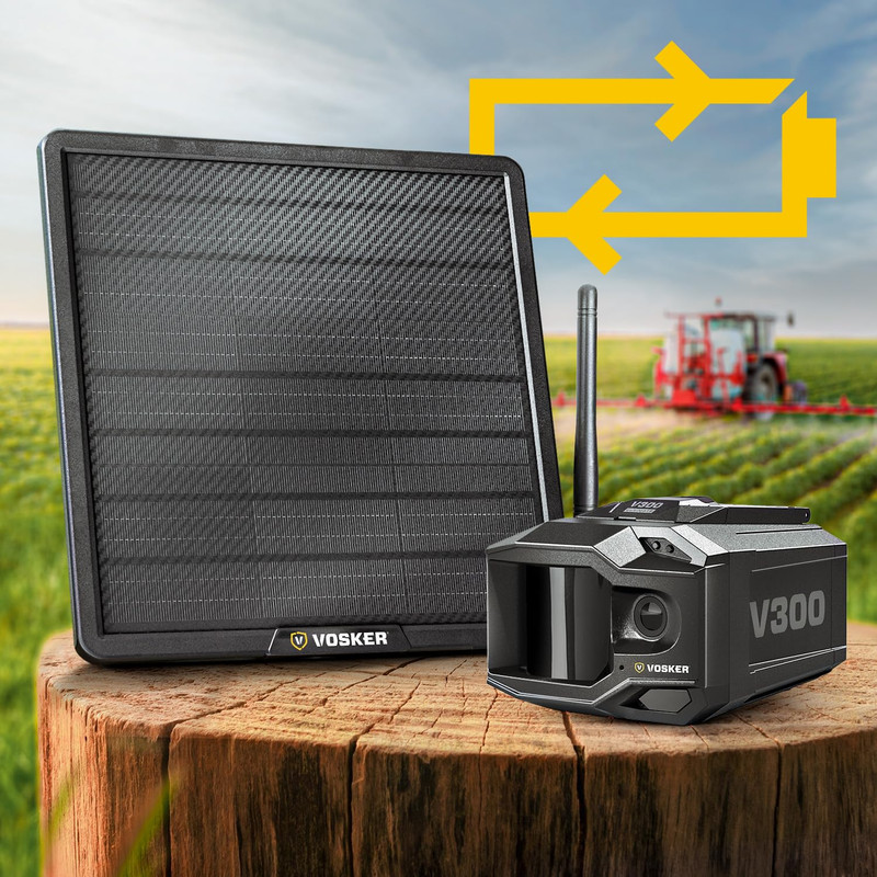 V300 Ultimate 4G-LTE Autonomous Outdoor Security Camera with External Solar Pane gallery
