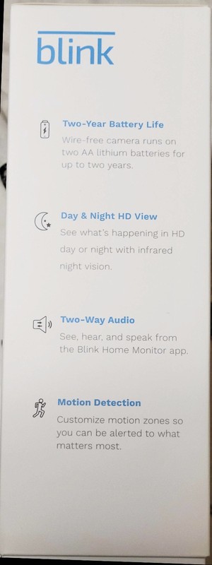 Blink Outdoor Security Camera System Battery Powered 2 Cameras WORKS WITH ALEXA gallery