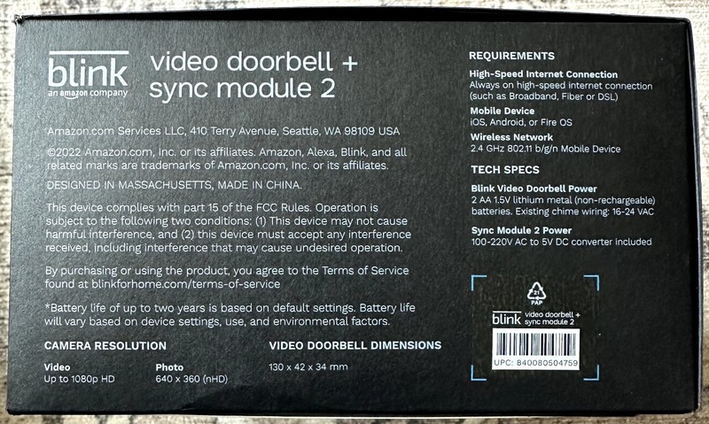 Blink Sync Module 2 for Smart Security Camera System! "NEW" Never Installed gallery