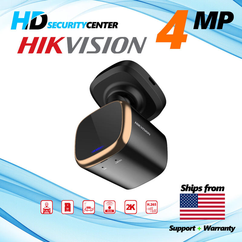 4MP AE-DC5113-F6S CAR Dashcam WIFI LCD Mic SD Slot G Sensor DVR