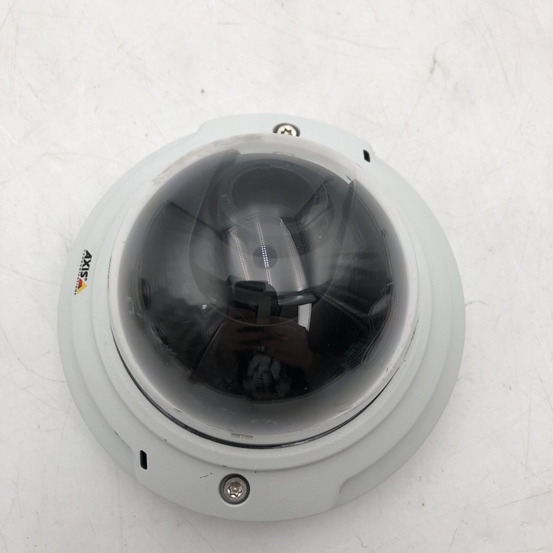 USED Axis Model P3344 12MM Dome Security Camera POWER TESTED AS IS READ A. gallery