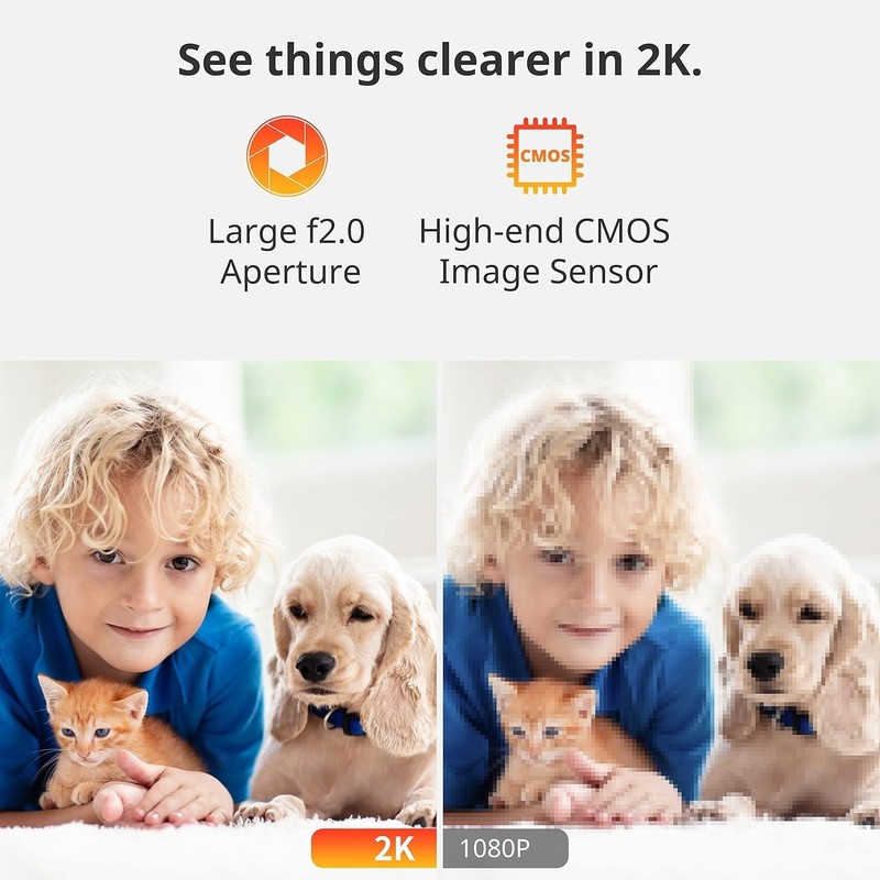 Pan/Tilt Indoor Camera with Enhanced Night Vision & Real-Time Alerts for Care gallery