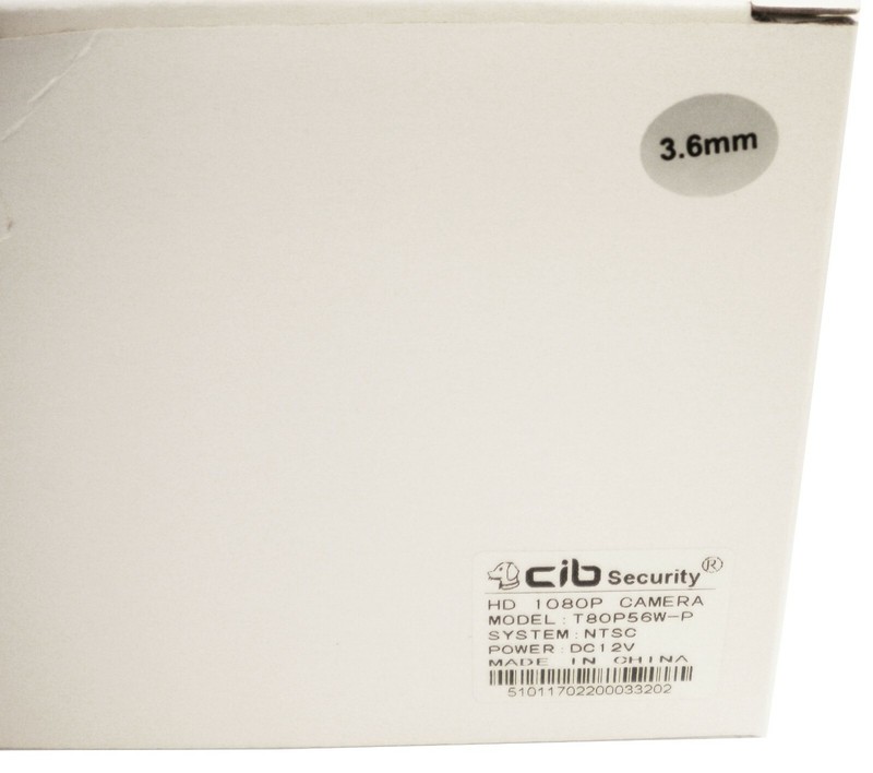 New 1080P Security Camera - Model #T80P56W-P BNC 12V gallery