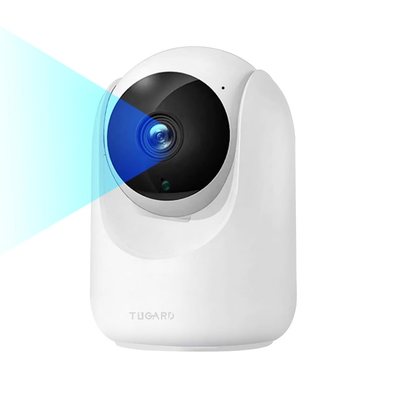 Indoor Security Camera,2.4G WiFi Cameras for Home Security,Pan Tilt 355°View …