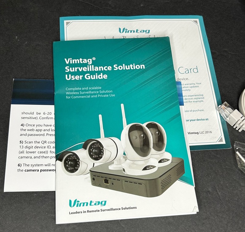 Vimtag B1-C Outdoor IP Camera, Wireless Model B1, Never Used, Untested gallery