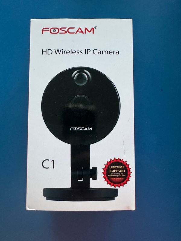 Foscam C1 Wireless IP Camera HD 720P Two Way Audio, Night Vision 1 mega Px