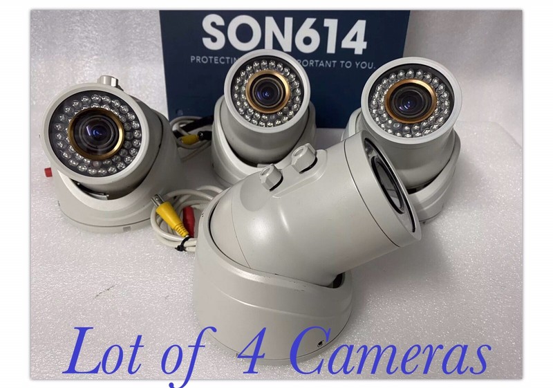 Lot 4 LTS Color Cameras CMD726HW 600TVL 2.8-10mm Security Surveillance TESTED! gallery
