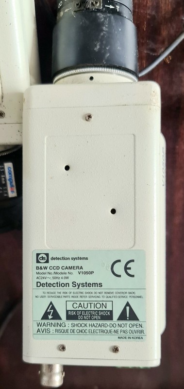 Detection Systems B&W CCD Cameras X2 , In Great Condition, Untested . gallery