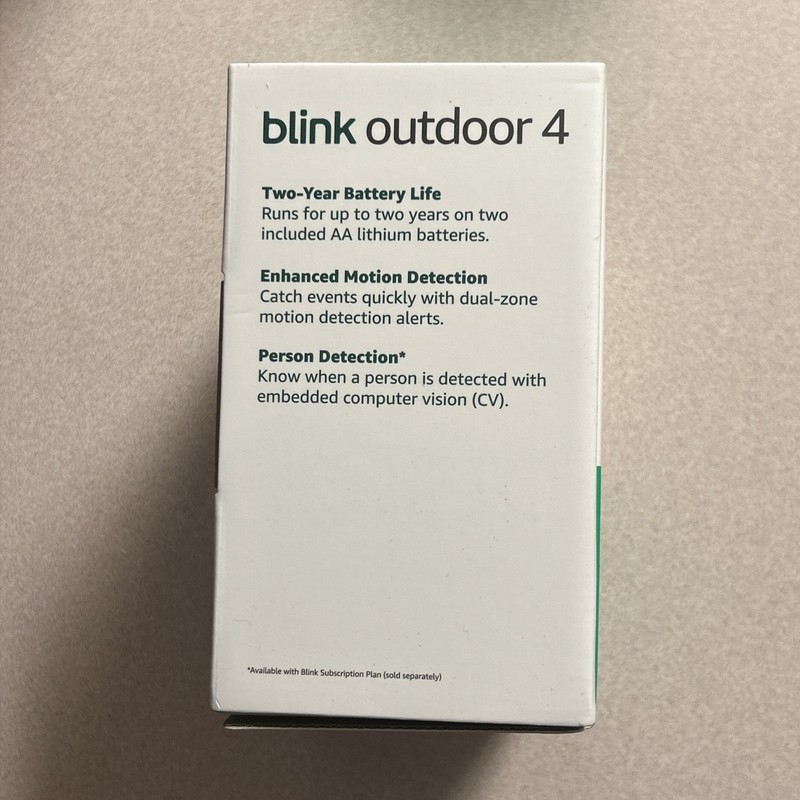 Blink Outdoor 4 1080p Wi-Fi Outdoor 3-Camera Security System Black gallery