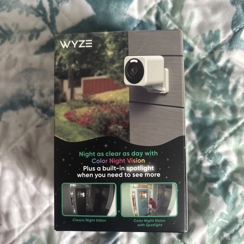 Wyze Cam v4 -2.5K Color Night Vision Indoor/Outdoor WiFi. Alexa & Hey Google gallery