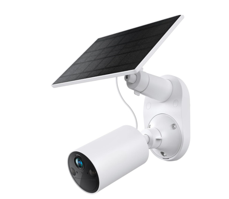Cámara Solar WiFi 1080P Exterior con Almacenamiento Local y Visión Remota