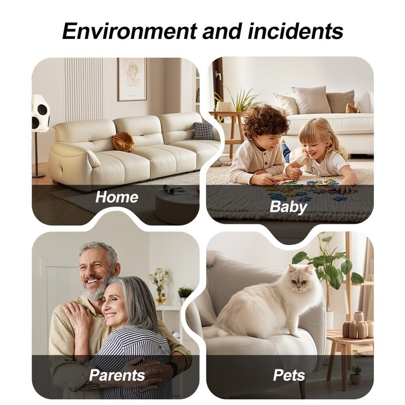 5MP Wireless WiFi Home Security Camera PTZ 2-Way Talk Motion Color Night Vision gallery