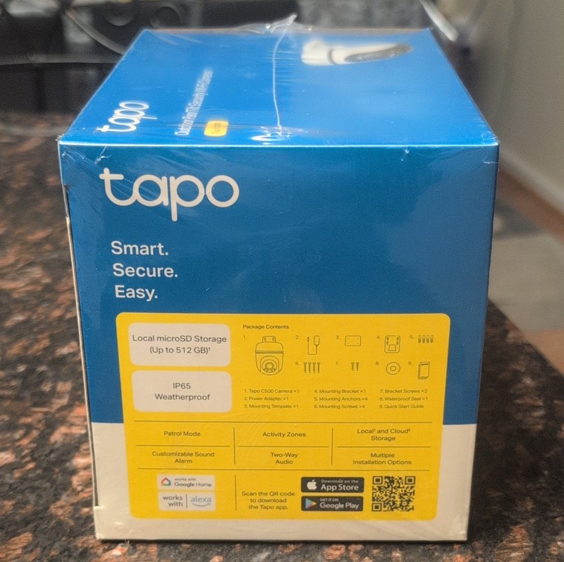 TP-Link Tapo C500 Outdoor Pan-Tilt Wi-Fi Camera 1080p Color Night Vision 2024 gallery