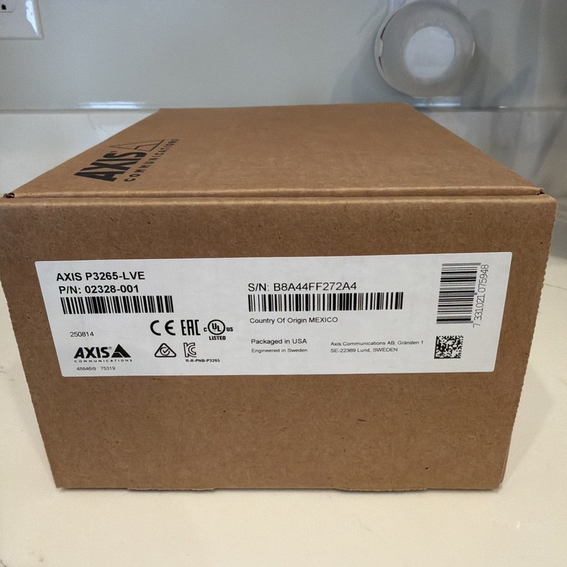 Axis P3265-LVE IP/Network Wired Color Dome Camera MPN 02328-001 NEW NEVER USED gallery